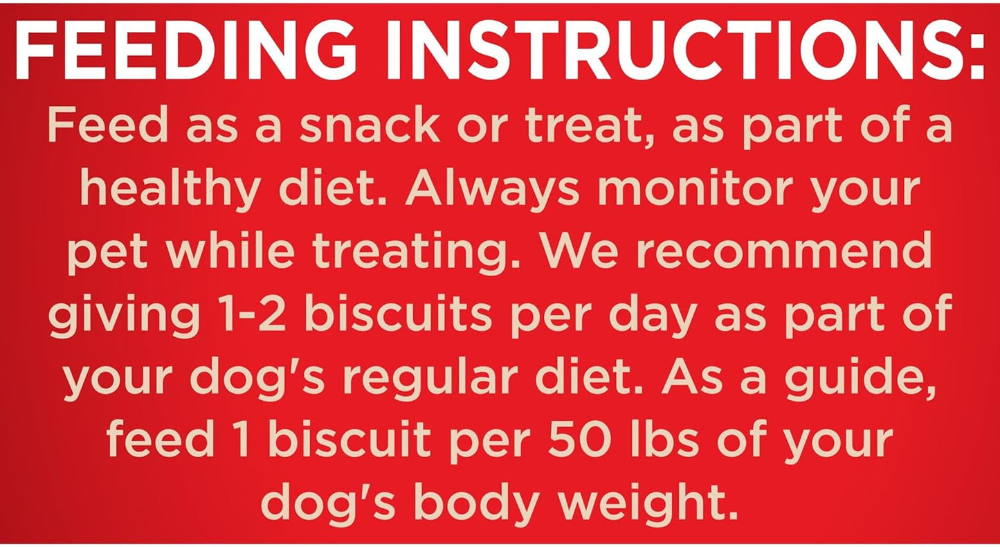 Original Dog Treats for Large Dogs, 10 Pound, Crunchy Biscuit Helps Clean Teeth