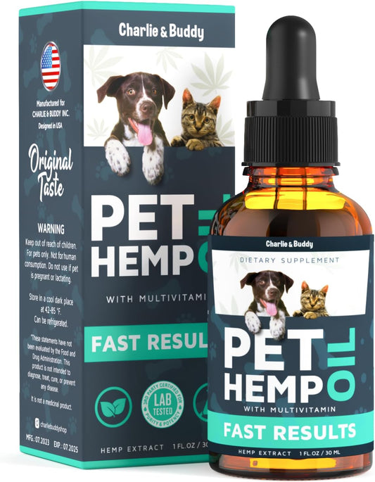 Hemp Оil for Dogs & Cats - Helps Pets with Аnxiеty, Pаin, Strеss, Slееp, Аrthritis, Sеizures Rеlief - Нiр Jоint Hеalth - Cаlming Trеats