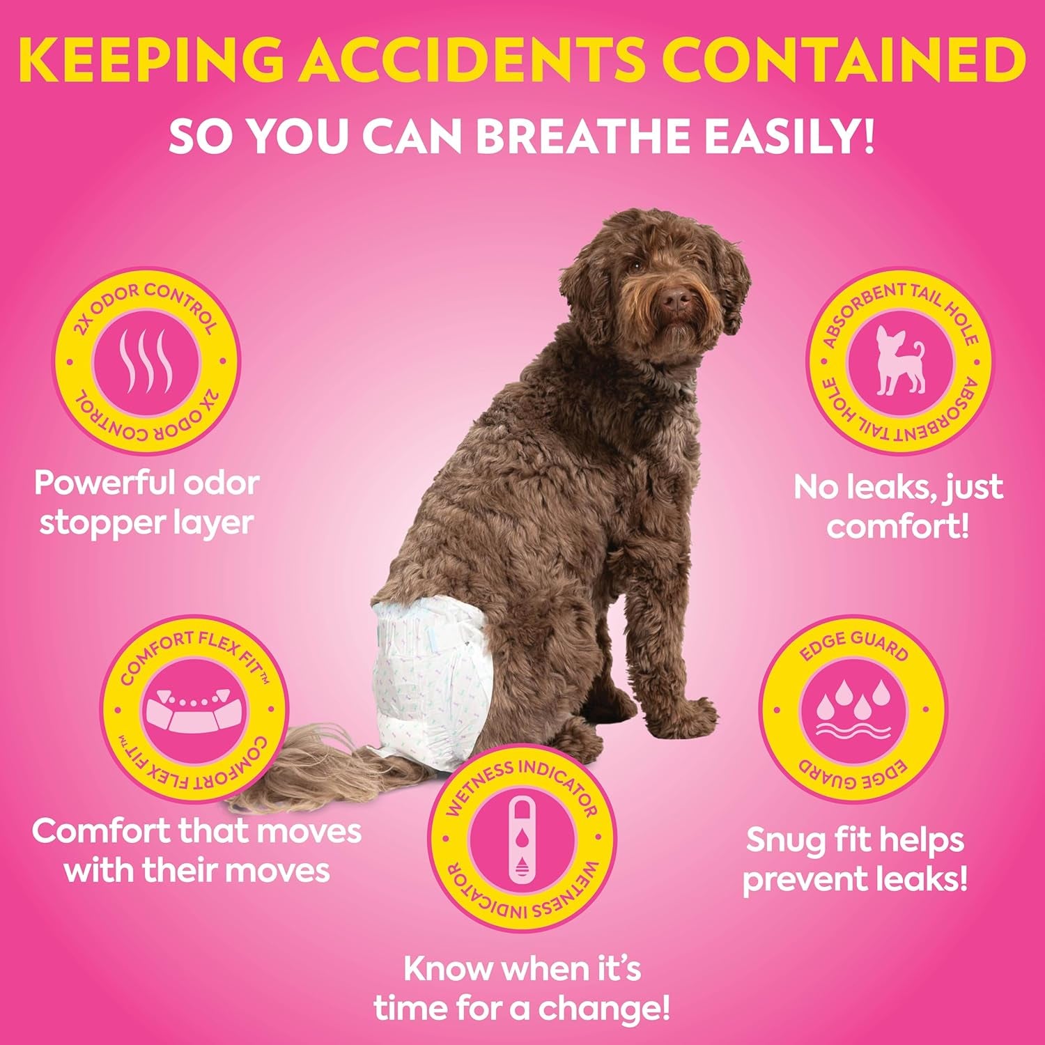 Petcare Disposable Dog Diapers for Female Dogs