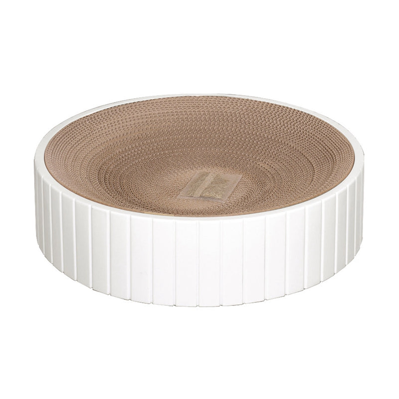 Round Cat Scratch Plate