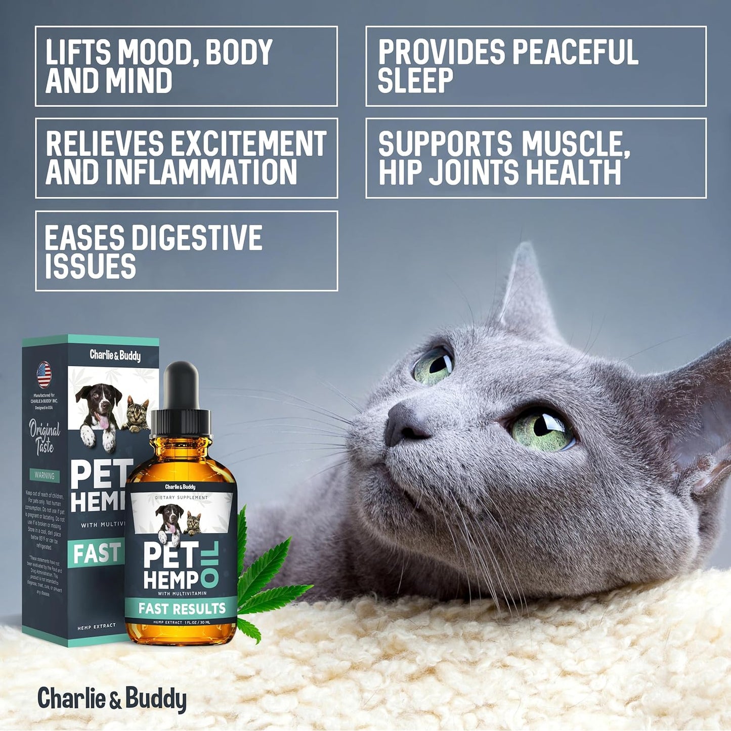 Hemp Оil for Dogs & Cats - Helps Pets with Аnxiеty, Pаin, Strеss, Slееp, Аrthritis, Sеizures Rеlief - Нiр Jоint Hеalth - Cаlming Trеats