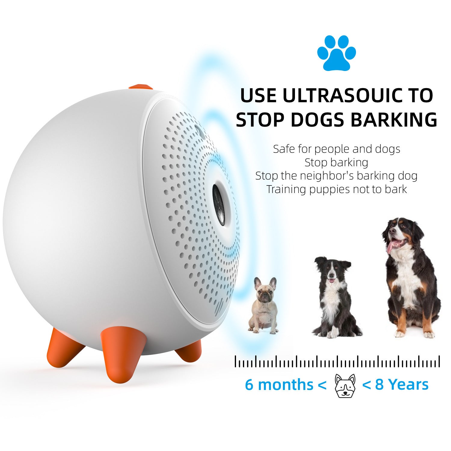 Ultrasonic Bark Control Device