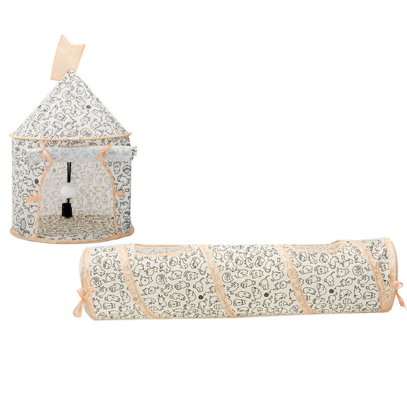 Collapsible Cat Tunnel Toy