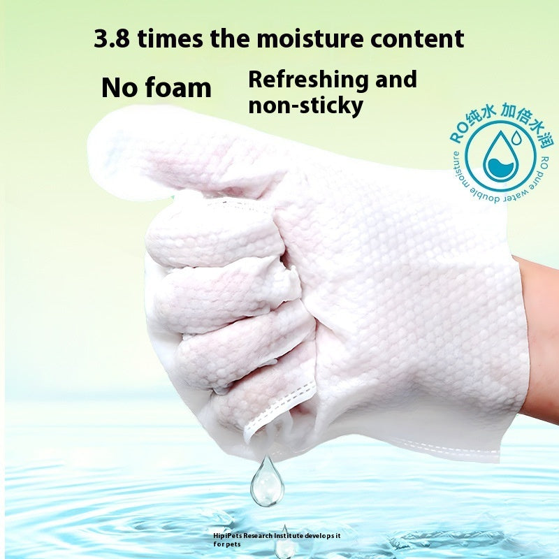 Disposable Cleaning Glove Wipes