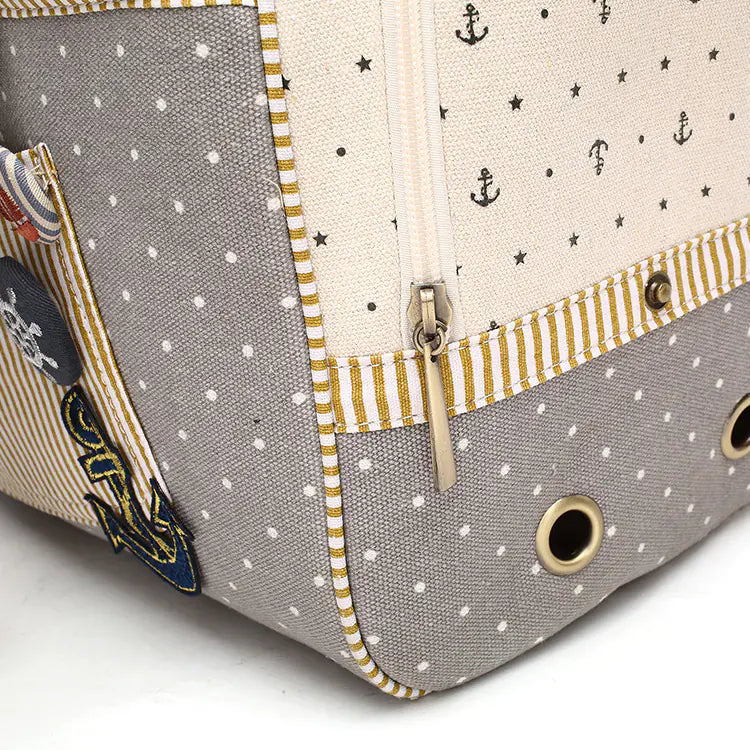 Canvas Pet Carrier - Pet Space Bag