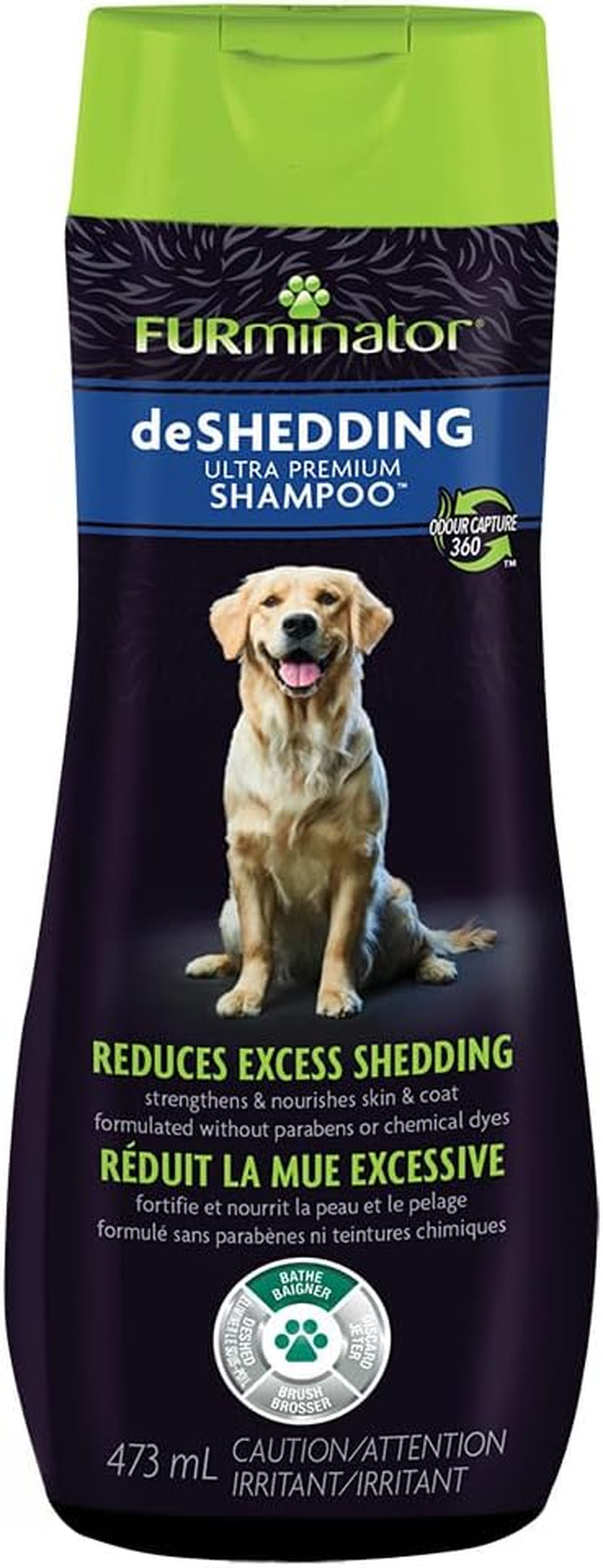 Ultra Premium Deshedding Shampoo for Dogs Helps Reduce Excess Shedding, 16 Oz