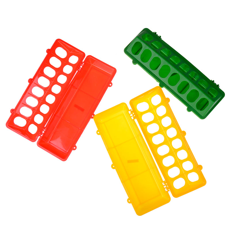 Bird Food Box Pigeon Supplies Long Trough Thickened Kettle Chicken Feeder