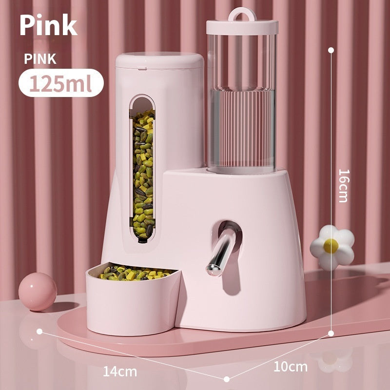 Hamster Automatic Drinking Water Feeder Djungarian Hamster Kettle Food Basin