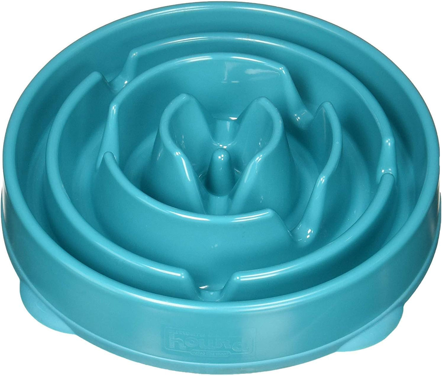 Fun Feeder Slo Bowl, Slow Feeder Dog Bowl, Large/Regular, Turquoise