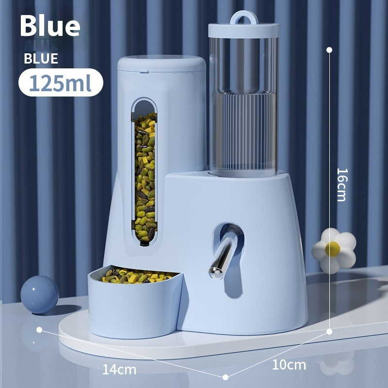 Hamster Automatic Drinking Water Feeder Djungarian Hamster Kettle Food Basin