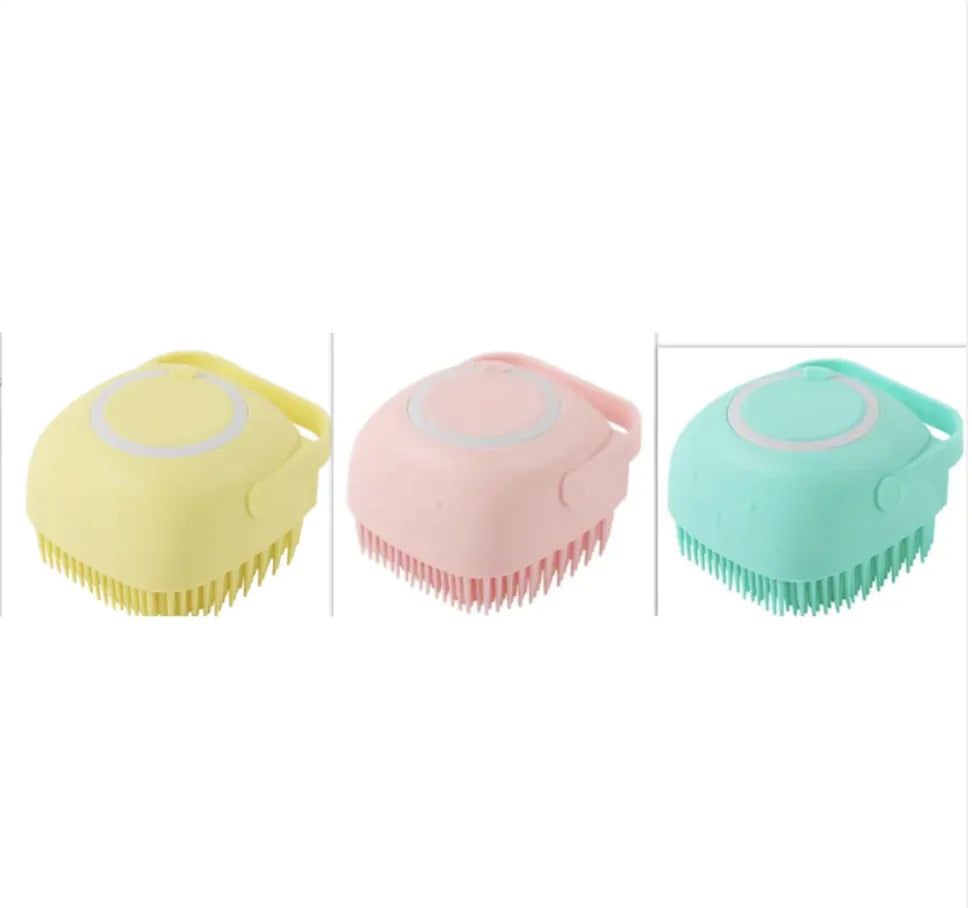 Silicone Dog Bath Brush for Pets