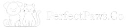 PerfectPaws.Co White Logo